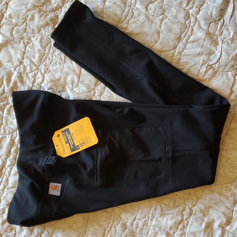 NWT Carhartt Force Fitted Lightweight Utility Leggings sz XS 0-2 Women's Ladies
